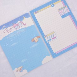 Cinnamoroll Large Notepad + Sticky Notes